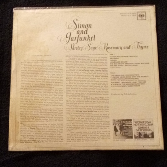 VINTAGE SIMON AND GARFUNKEL RECORD ALBUM - Picture 3 of 5